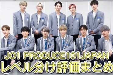 【JO1】レベル分けテストまとめ【PRODUCE101JAPAN】【日プシーズン1】